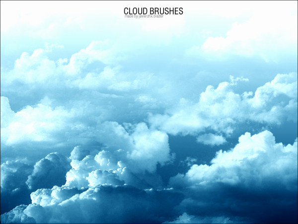 Photoshop Cloud Brushes 云彩ps笔刷 
