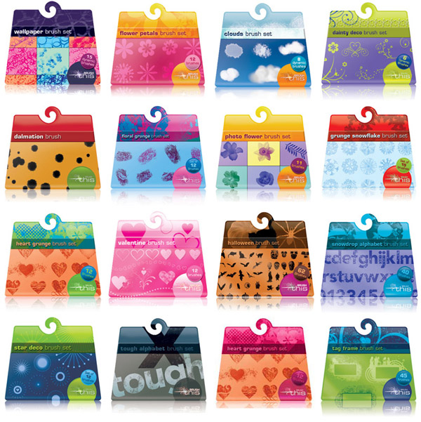 Awesome Photoshop Brushes Pack（22套优秀的photoshop笔刷）