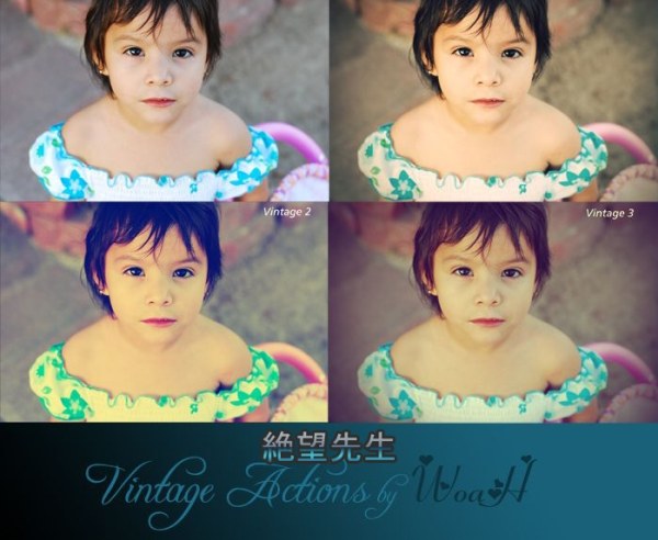 Vintage Actions PS动作