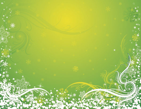 雪花花纹背景矢量素材