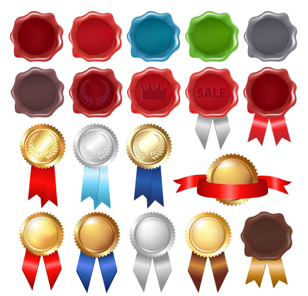 胸花与塑印02——矢量素材