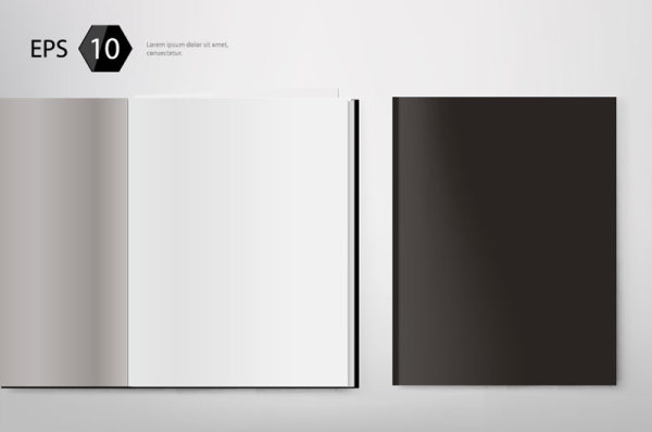 Classic page template 06 - vector material