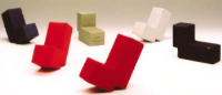 L-shaped chair of the Creative Arts