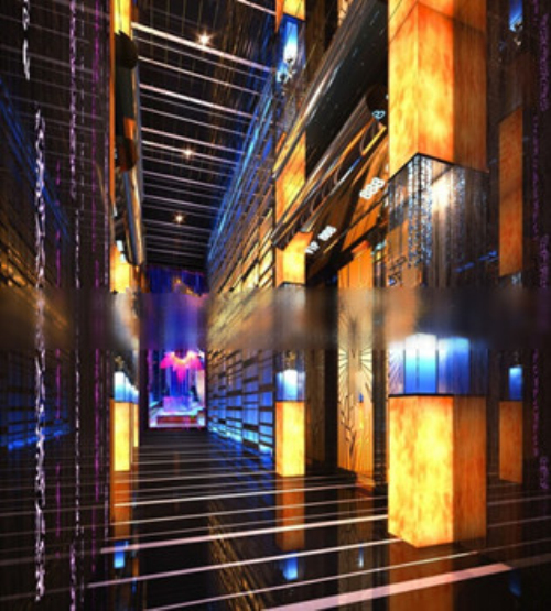 Bar aisle 3D models