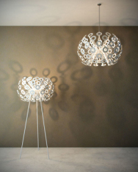 European creative round Bird's Nest chandelier
