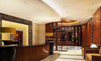 Office space reception 3D model
