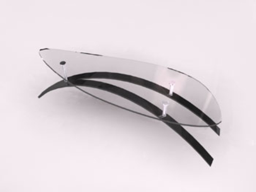 Modern simple stylish coffee table
