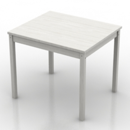 white stool model