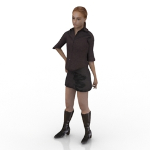 Fashion woman model