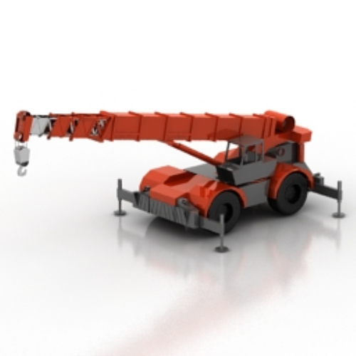 Large crane model