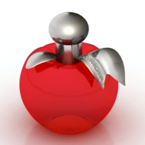 3d model perfume bottle