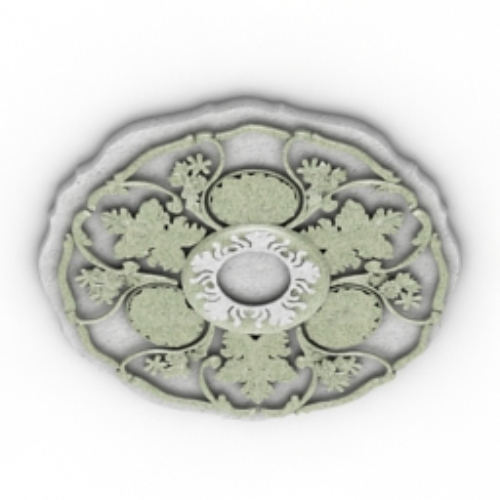 Glyph rose pattern