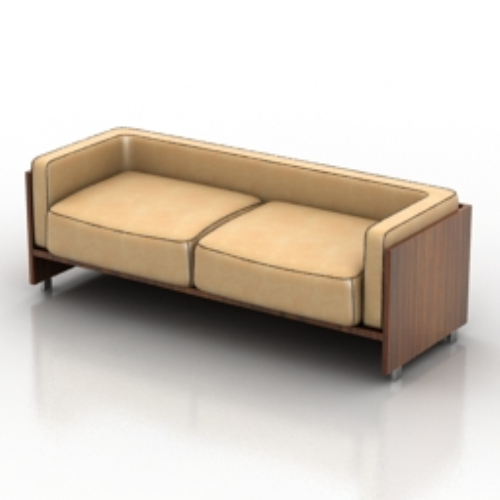 Yellow vintage sofa models