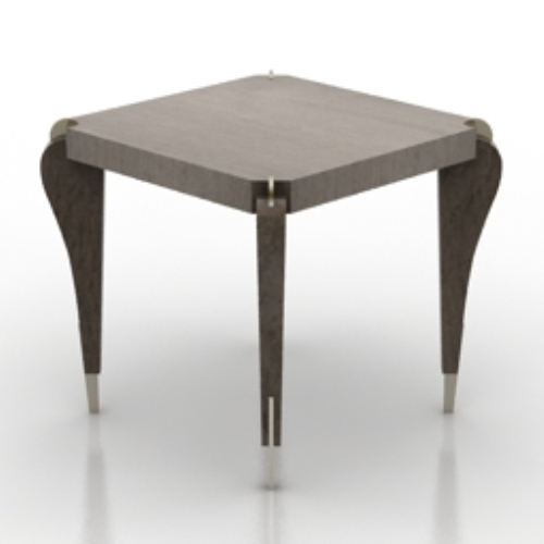 3d ebony desk model