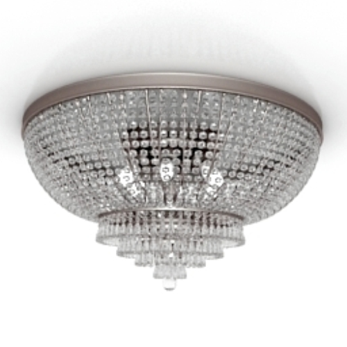 Luxury diamond pendant model