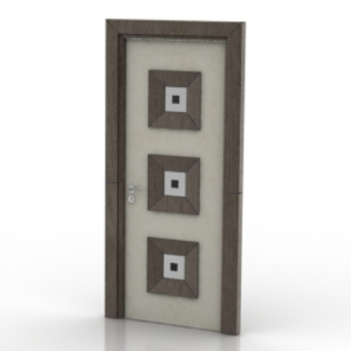 plaid door model