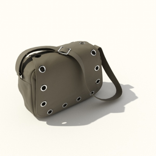 Shoulder bag in 3D
