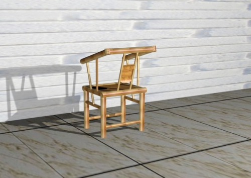 Retro bamboo 3d models