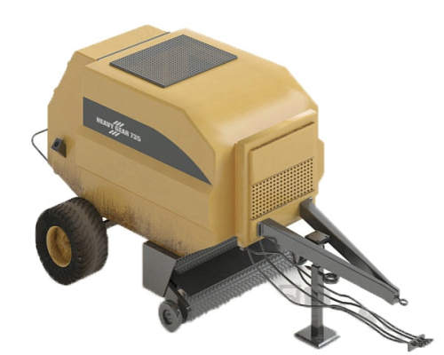 Rice Harvester 3D model