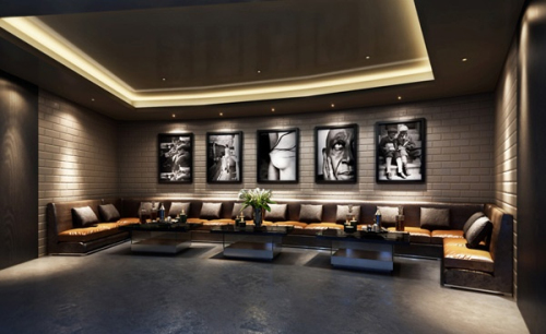 Deluxe room entertainment package 3d model