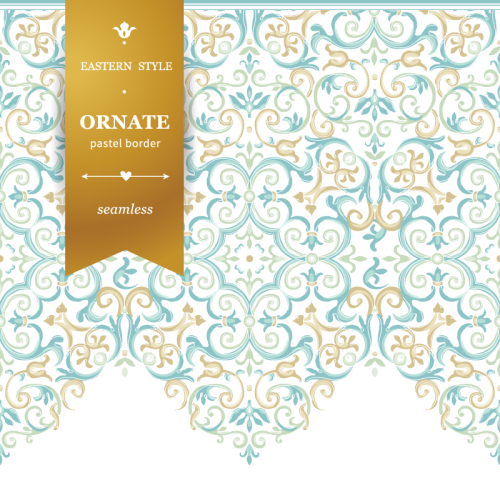 Light blue watercolor background pattern vector material